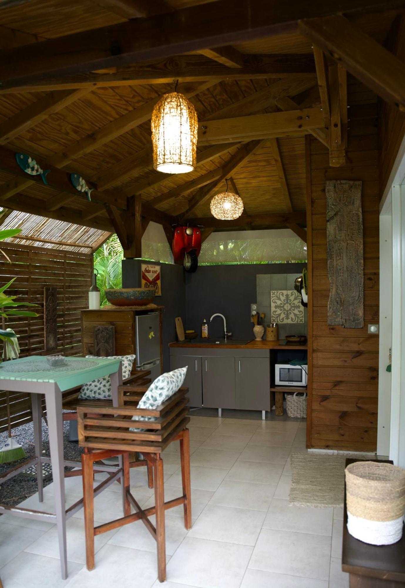 The Bluebamboo Hotel Le Moule Kültér fotó