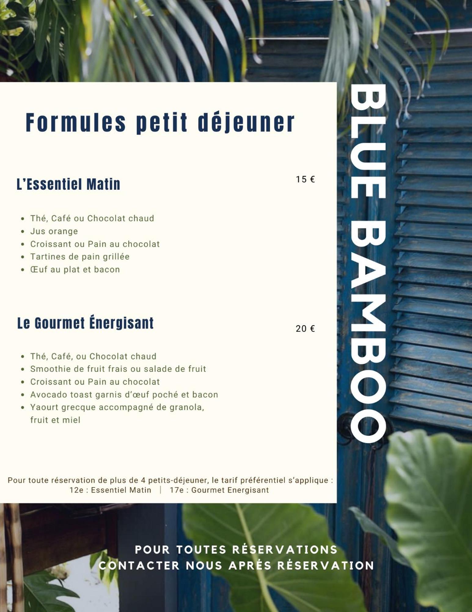 The Bluebamboo Hotel Le Moule Kültér fotó